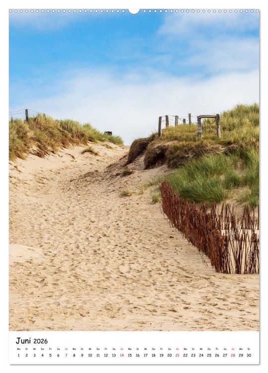 Produktbild: Sehnsucht nach Sylt (Wandkalender 2026 DIN A2 hoch), CALVENDO Monatskalender