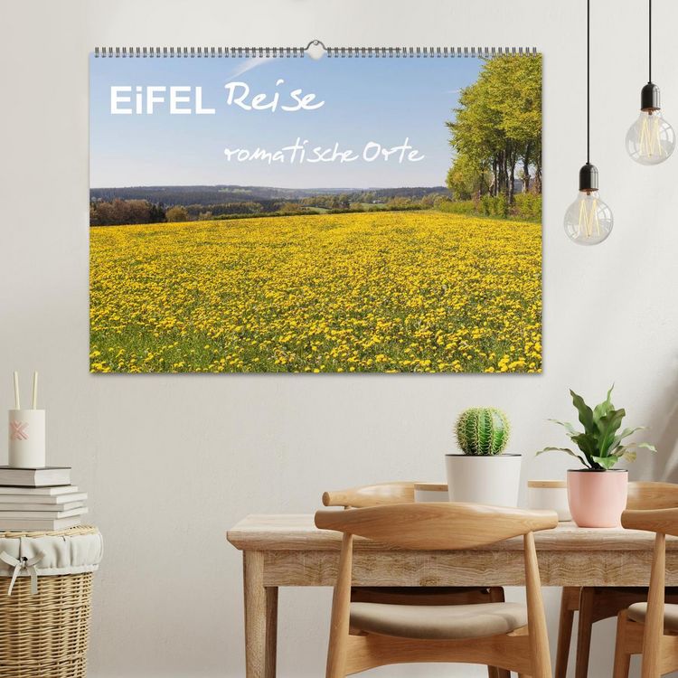 Produktbild: Eifel Reise - romantische Orte (Wandkalender 2026 DIN A2 quer), CALVENDO Monatskalender
