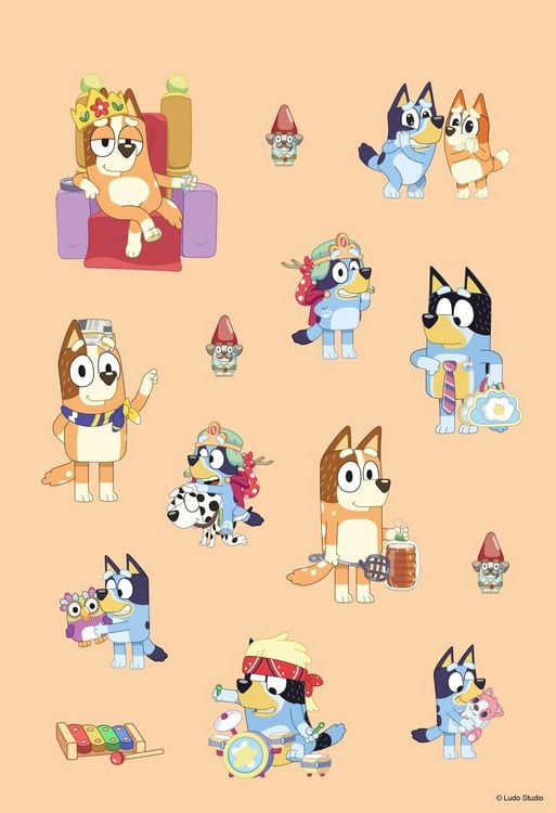 Produktbild: Bluey: Superstarker Sticker- und Malspa&szlig;