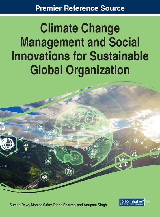 Produktbild: Climate Change Management and Social Innovations for Sustainable Global Organization