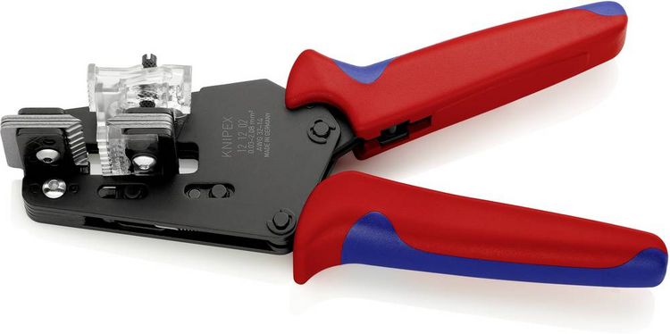 Produktbild: Knipex 12 12 02 12 12 02 Abisolierzange 0.03 bis 2.08mm&sup2; 14 bis 32