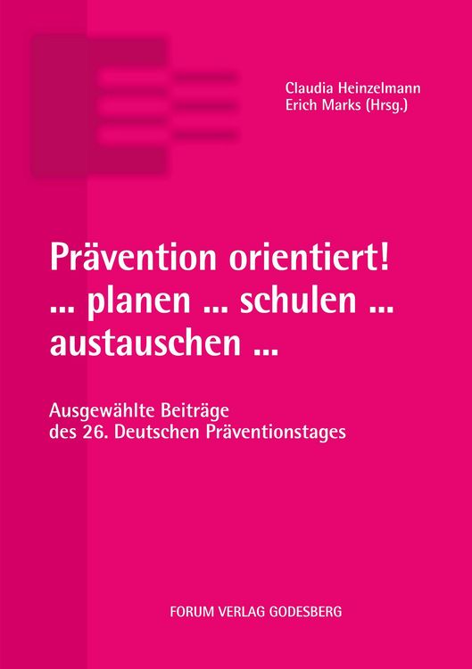 Produktbild: Pr&auml;vention orientiert! ... planen ... schulen ... austauschen ...