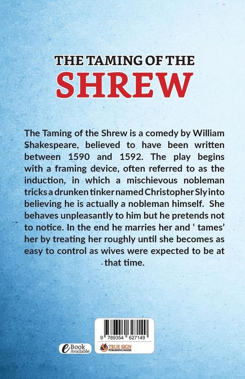 Produktbild: The Taming of The Shrew