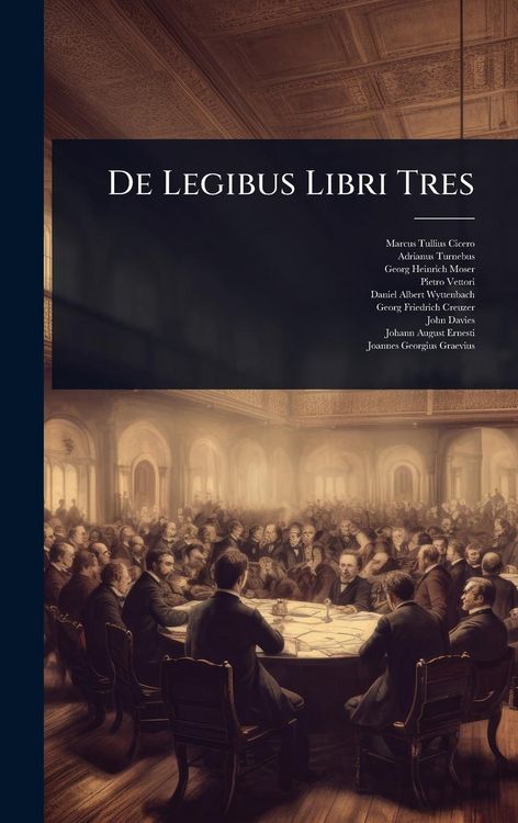 Produktbild: De Legibus Libri Tres