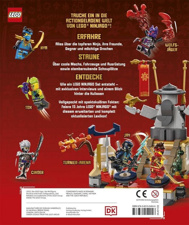 Produktbild: LEGO&reg; NINJAGO&reg; Das gro&szlig;e Ninja-Lexikon