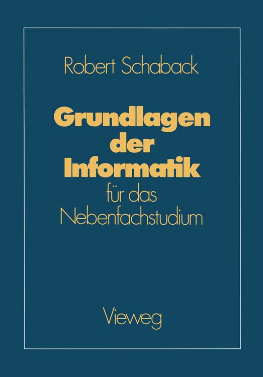 Produktbild: Grundlagen der Informatik