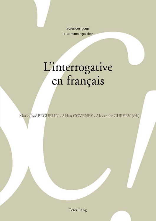 Produktbild: L&rsquo;interrogative en fran&ccedil;ais