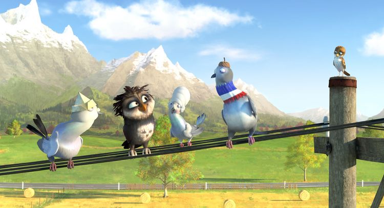 Produktbild: &Uuml;berflieger - Kleine V&ouml;gel, gro&szlig;es Geklapper