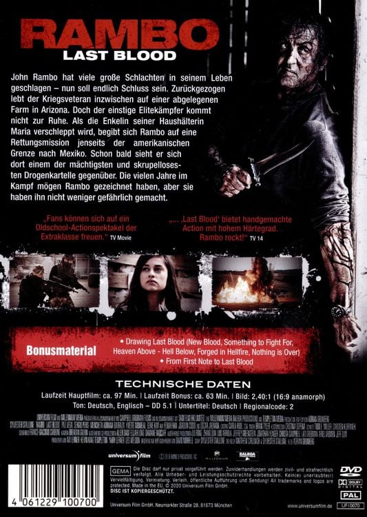 Produktbild: Rambo - Last Blood