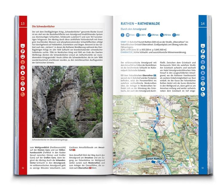 Produktbild: KOMPASS Wanderlust Elbsandsteingebirge und bei Dresden