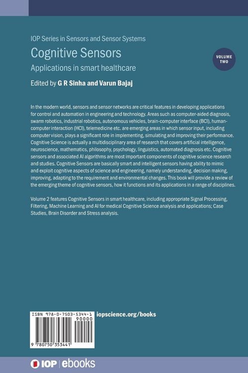 Produktbild: Cognitive Sensors, Volume 2