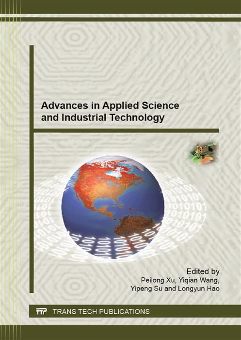 Produktbild: Advances in Applied Science and Industrial Technology