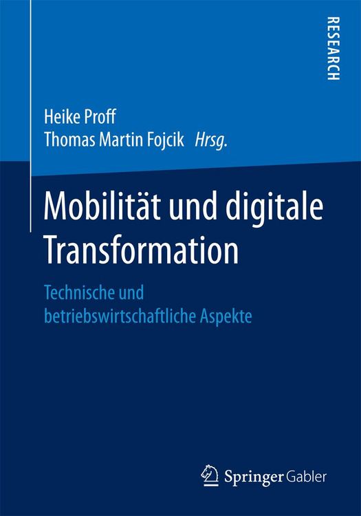 Produktbild: Mobilit&auml;t und digitale Transformation