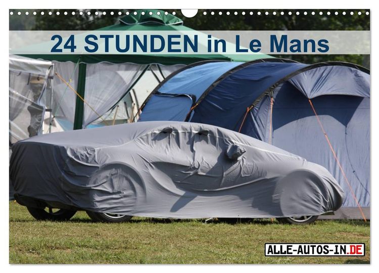 Produktbild: 24 Stunden in Le Mans (Wandkalender 2025 DIN A3 quer), CALVENDO Monatskalender