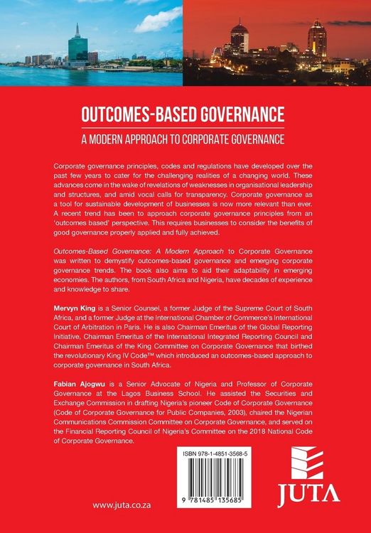 Produktbild: Outcomes-Based Governance