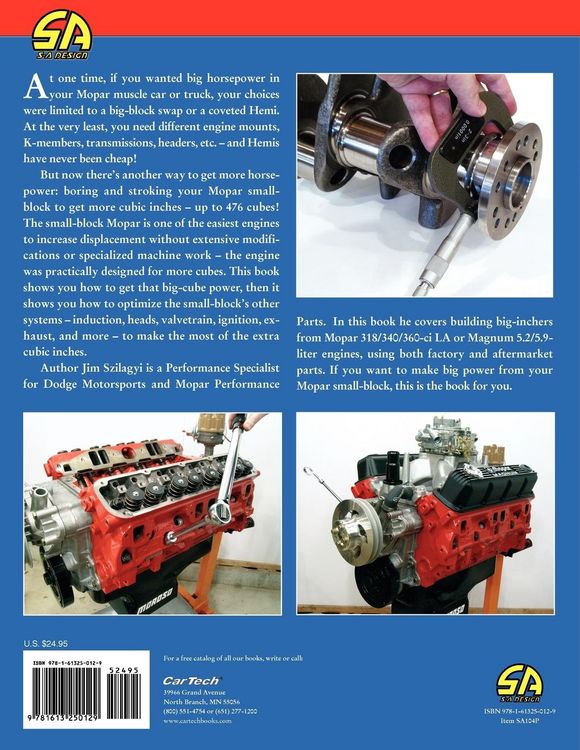 Produktbild: How to Build Big-Inch Mopar Small Blocks