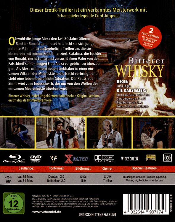 Produktbild: Bitterer Whisky - Im Rausch der Sinne (+ DVD) [SE]