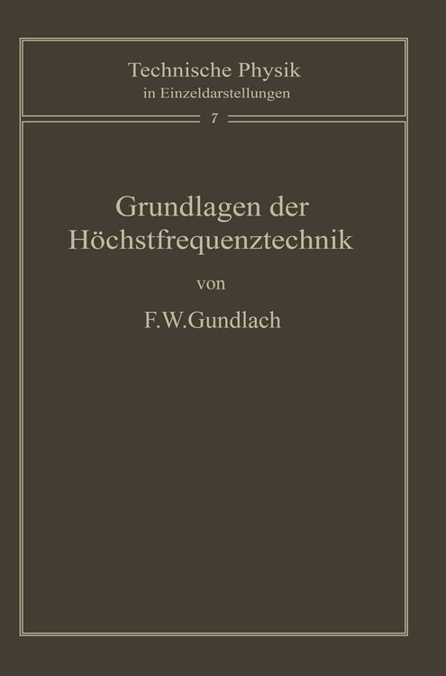 Produktbild: Grundlagen der H&ouml;chstfrequenztechnik