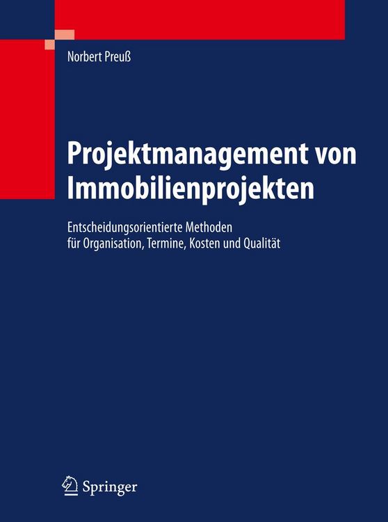 Produktbild: Projektmanagement von Immobilienprojekten