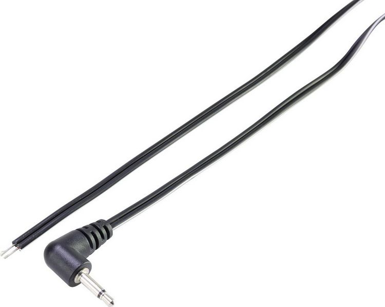 Produktbild: TRU COMPONENTS 93038c441 Klinken-Steckverbinder 3.5 mm Klinkenstecker 3.5 mm - offene Kabelenden Mono 1 St.