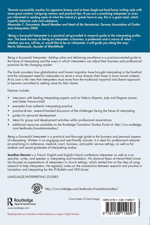 Produktbild: Being a Successful Interpreter