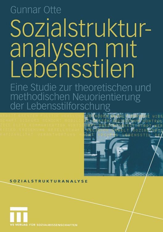 Produktbild: Sozialstrukturanalysen mit Lebensstilen