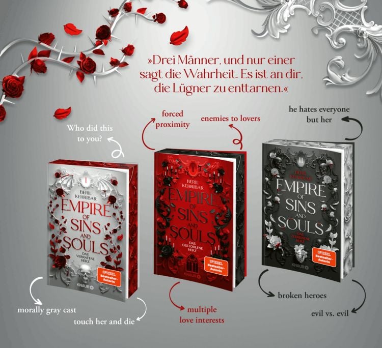 Produktbild: Empire of Sins and Souls 1 - Das verratene Herz