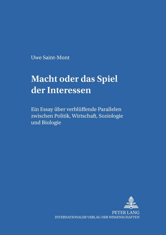 Produktbild: Das Spiel der Interessen