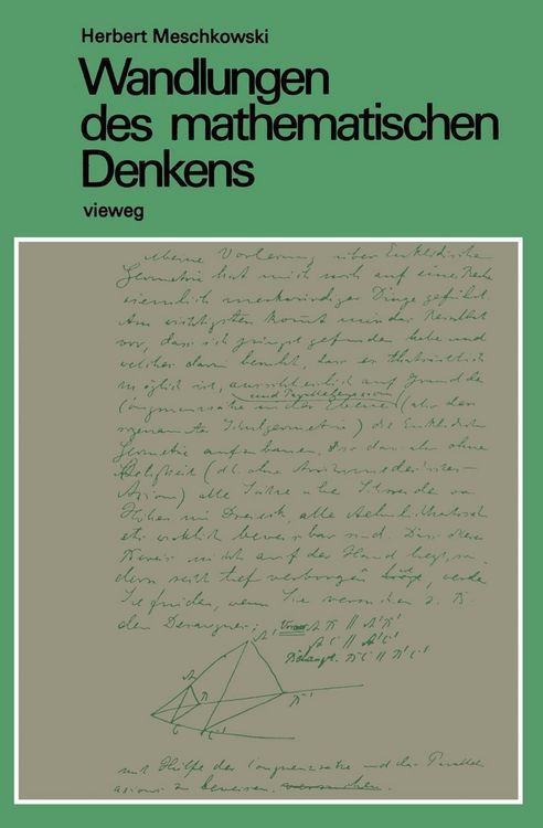 Produktbild: Wandlungen des mathematischen Denkens