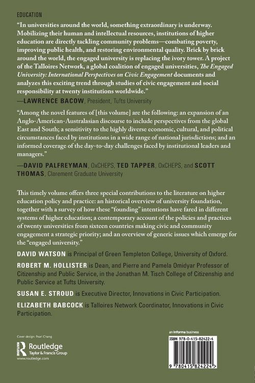 Produktbild: The Engaged University