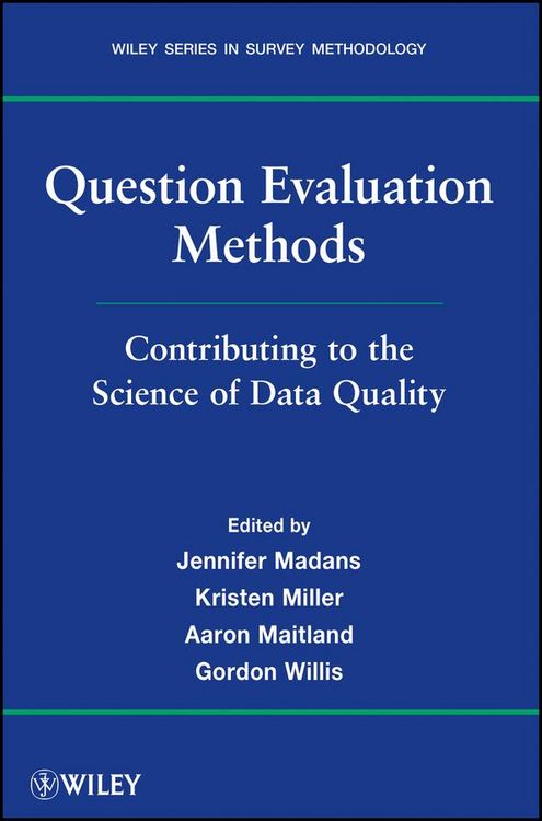Produktbild: Question Evaluation Methods