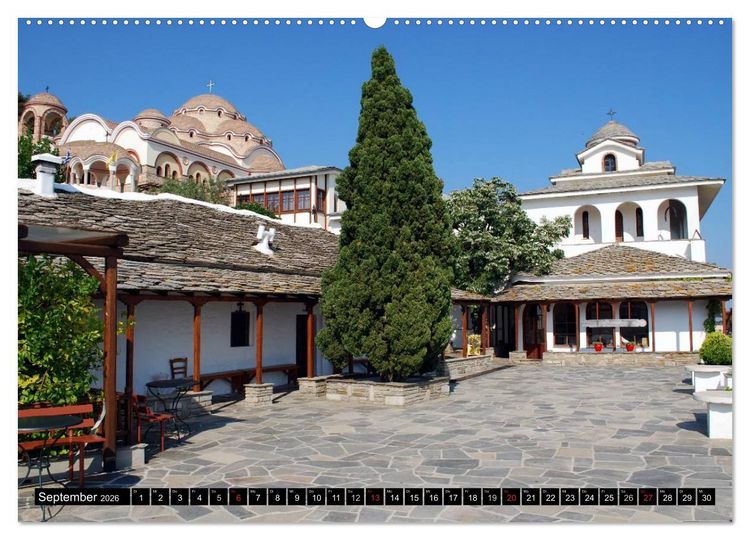 Produktbild: Griechische Inseln (hochwertiger Premium Wandkalender 2026 DIN A2 quer), Kunstdruck in Hochglanz