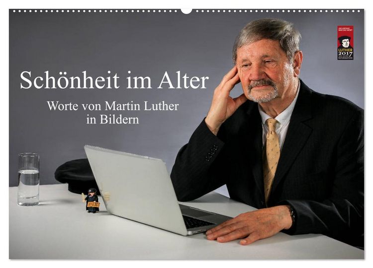 Produktbild: Sch&ouml;nheit im Alter - Worte von Martin Luther in Bildern (Wandkalender 2026 DIN A2 quer), CALVENDO Monatskalender