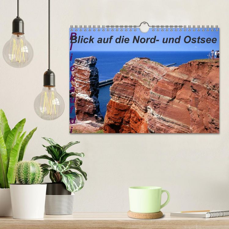 Produktbild: Blick auf die Nord-und Ostsee (Wandkalender 2026 DIN A4 quer), CALVENDO Monatskalender