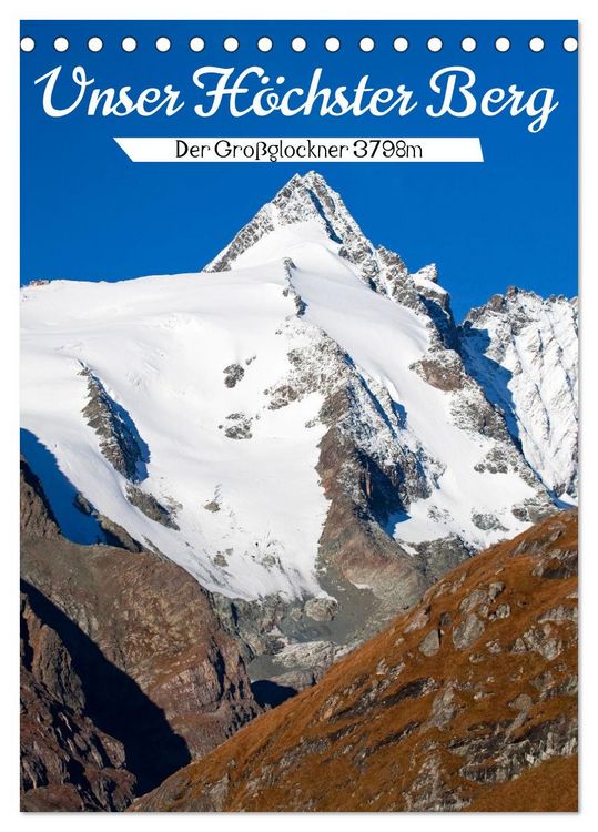 Produktbild: Unser H&ouml;chster Berg (Tischkalender 2027 DIN A5 hoch), CALVENDO Monatskalender