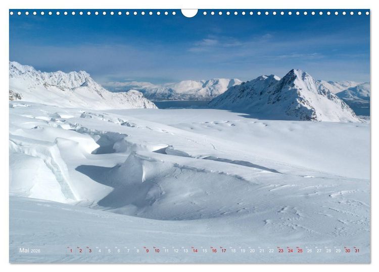 Produktbild: Lyngener Alpen Nord-Norwegen (Wandkalender 2026 DIN A3 quer), CALVENDO Monatskalender