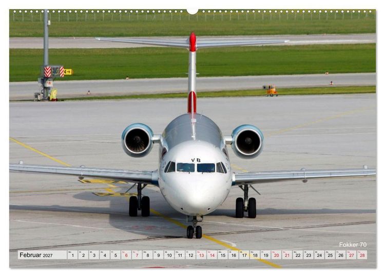 Produktbild: Airliners - Face to Face (Wandkalender 2027 DIN A2 quer), CALVENDO Monatskalender