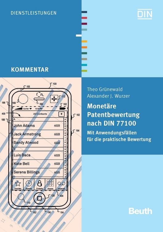 Produktbild: Monet&auml;re Patentbewertung nach DIN 77100