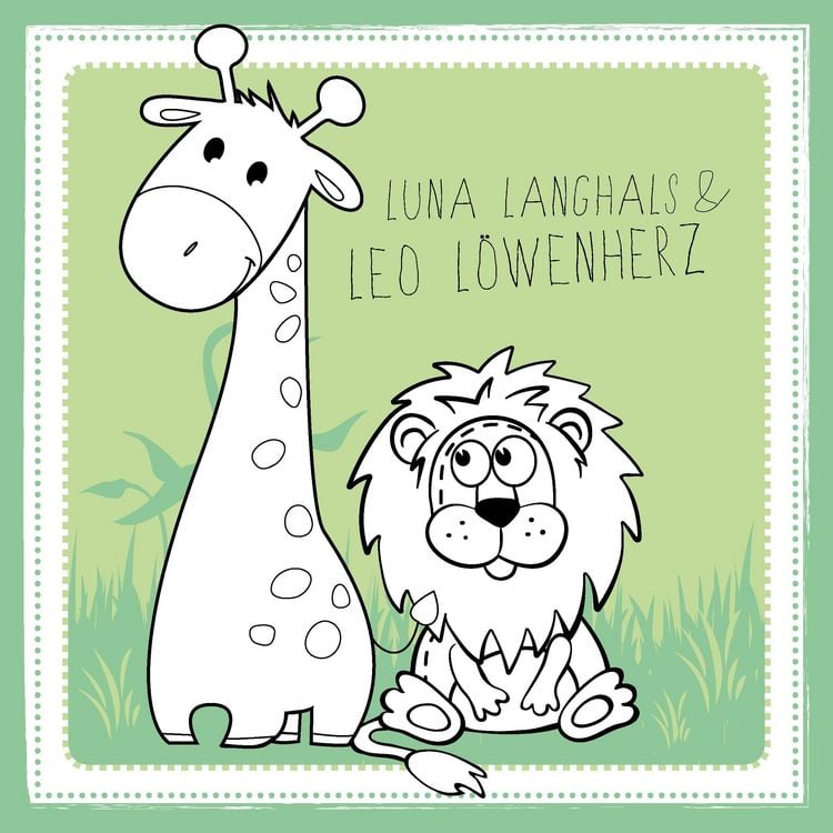 Produktbild: Malbuch Kinder: Die Zauberwald Safari