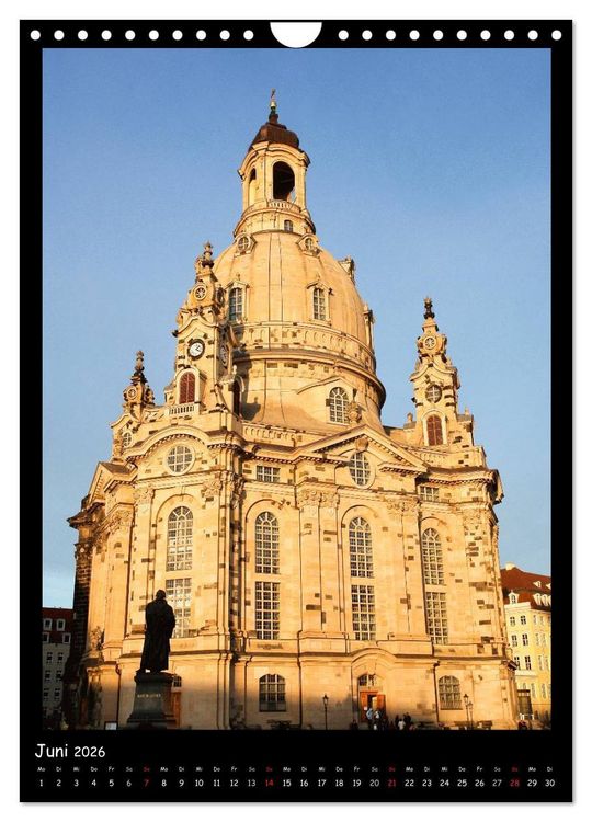 Produktbild: Frauenkirche Dresden (Wandkalender 2026 DIN A4 hoch), CALVENDO Monatskalender