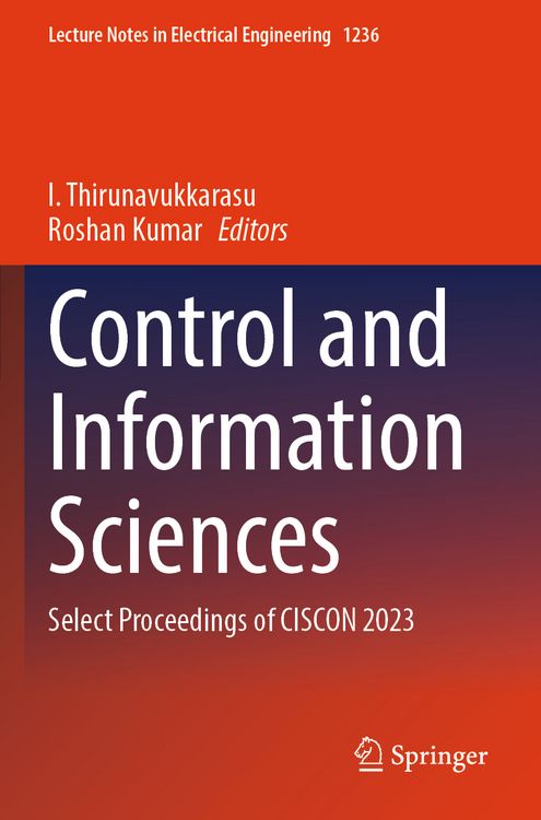 Produktbild: Control and Information Sciences