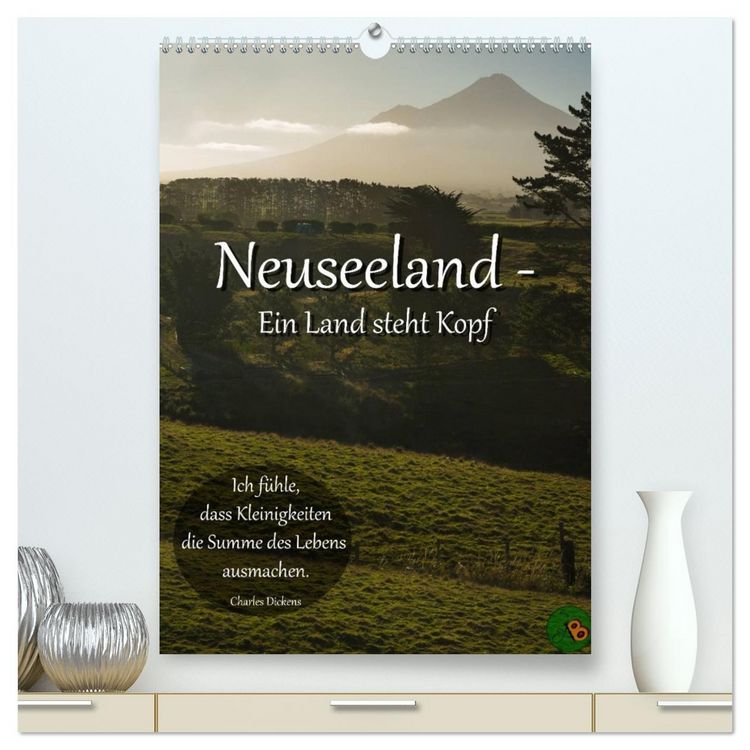 Produktbild: Neuseeland - Ein Land steht Kopf (hochwertiger Premium Wandkalender 2026 DIN A2 hoch), Kunstdruck in Hochglanz
