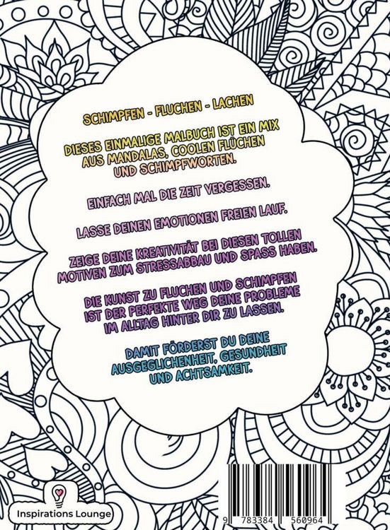 Produktbild: Nett kann ich auch! Bringt aber nix! &ndash; Das freche Malbuch f&uuml;r Erwachsene. Mandalas mit Biss und humorvollen Fl&uuml;chen und Spr&uuml;chen!