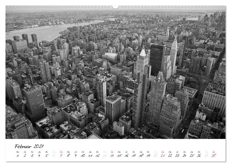 Produktbild: New York &ndash; The Big Apple (hochwertiger Premium Wandkalender 2027 DIN A2 quer), Kunstdruck in Hochglanz