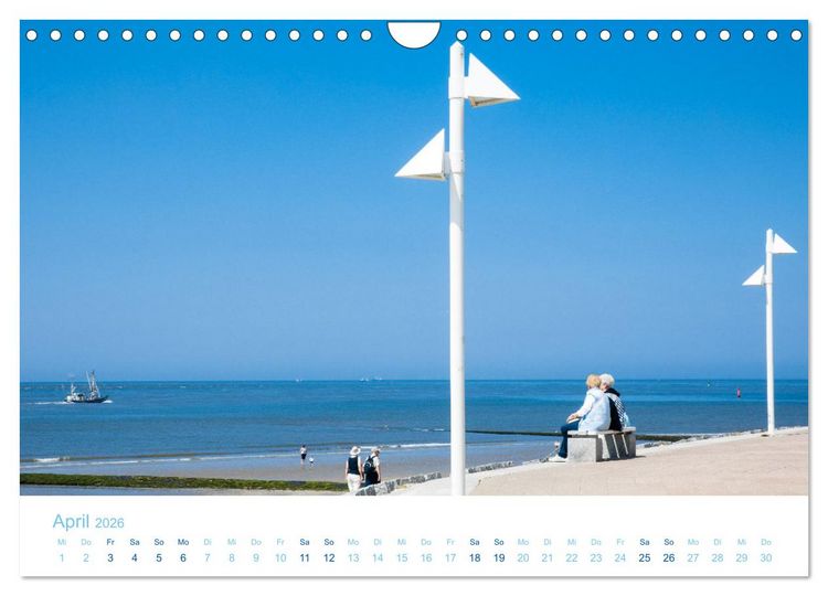 Produktbild: Sommer auf Norderney (Wandkalender 2026 DIN A4 quer), CALVENDO Monatskalender