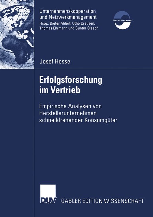 Produktbild: Erfolgsforschung im Vertrieb