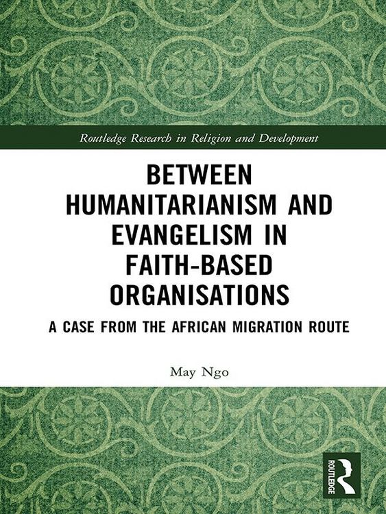 Produktbild: Between Humanitarianism and Evangelism in Faith-based Organisations