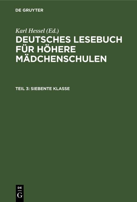 Produktbild: Siebente Klasse