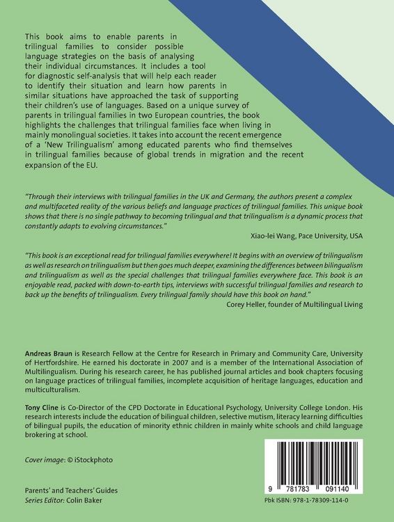Produktbild: Language Strategies for Trilingual Families
