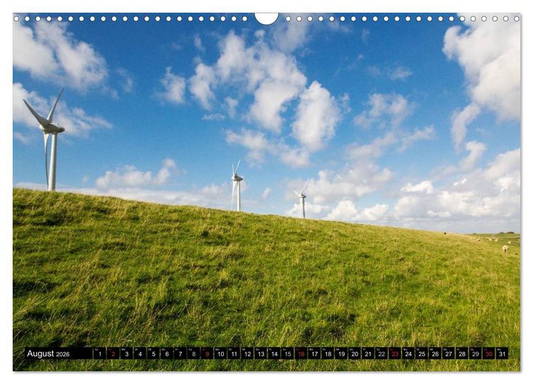 Produktbild: Gr&uuml;&szlig;e von Pellworm (Wandkalender 2026 DIN A3 quer), CALVENDO Monatskalender